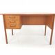 Danish Teak Desk by Gunnar Nielsen Tibergaard, 1960s