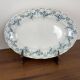 32 cm oval dish in Maastricht earthenware, Clara model