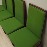 Ensemble de quatre chaises en palissandre, design danois, années 1970, éditeur : Dyrlund