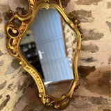 Golden mirror baroque style