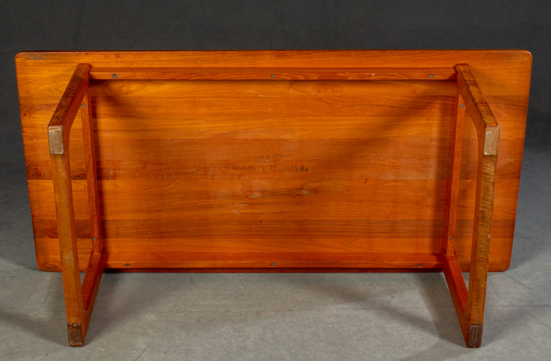 Niels Back Scandinavian teak coffee table