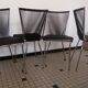 Lot de chaises scoubidou noir