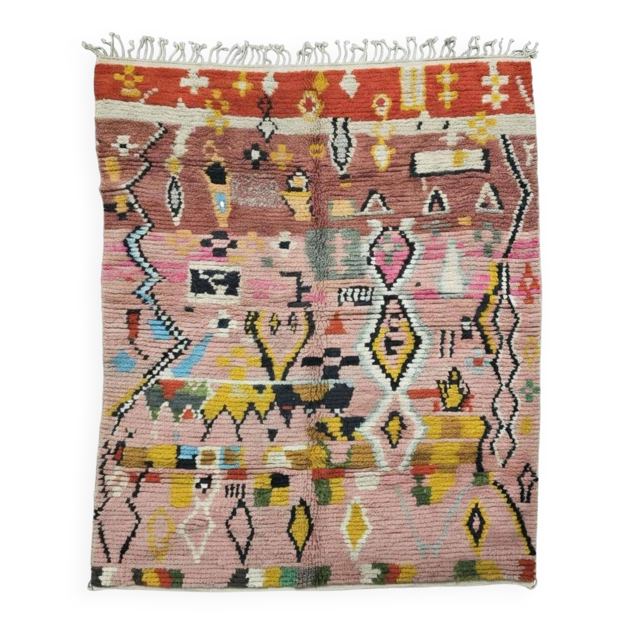Tapis Coloré contemporain - 272 x 219 cm