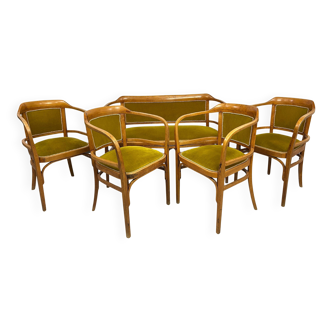 Art Deco seating group by Otto Wagner