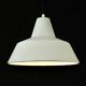 Industrial design enamel lamp Louis Poulsen Danish Design