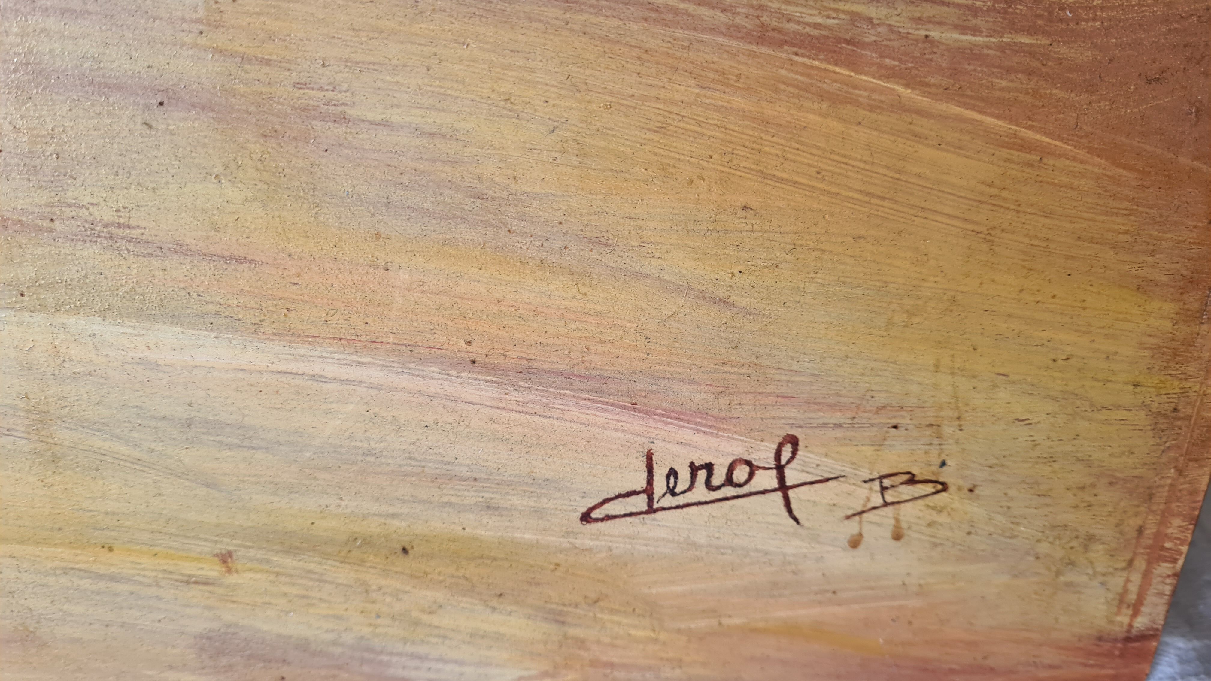 Naked art deco painting