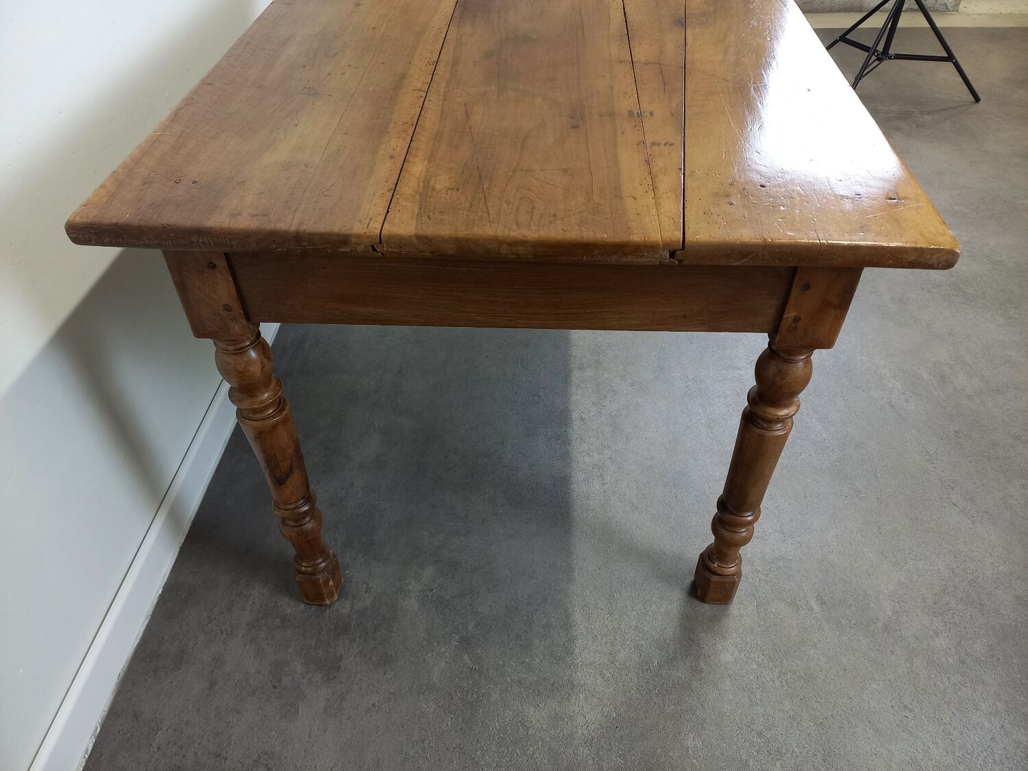 Walnut bistro table