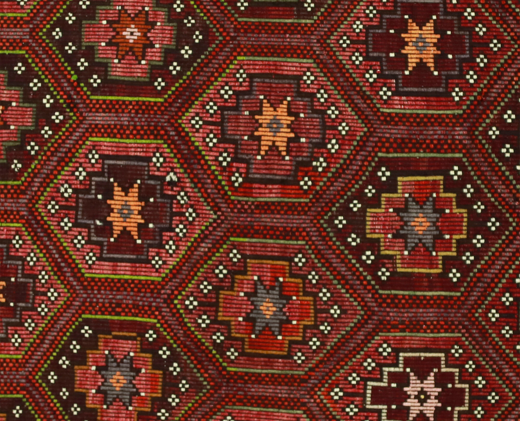 Anatolian handmade kilim rug 295 cm x 191 cm