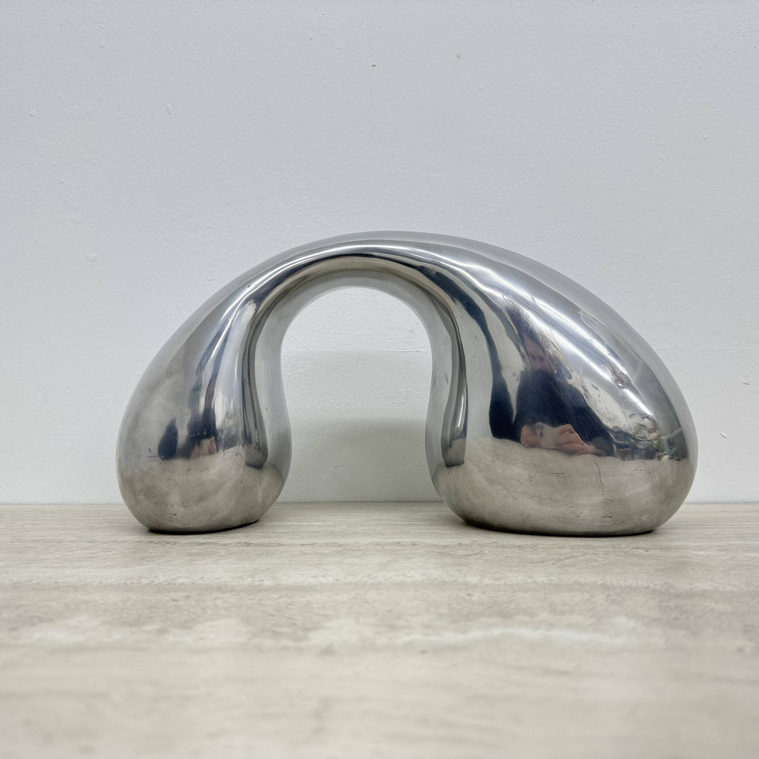 Biomorphic Sculpture Object in Aluminum by Eva & Peter Moritz for Ikea, 198