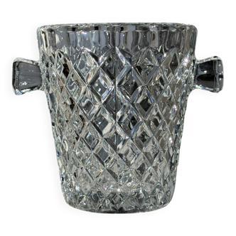 Classic vintage glass ice bucket H14 D12