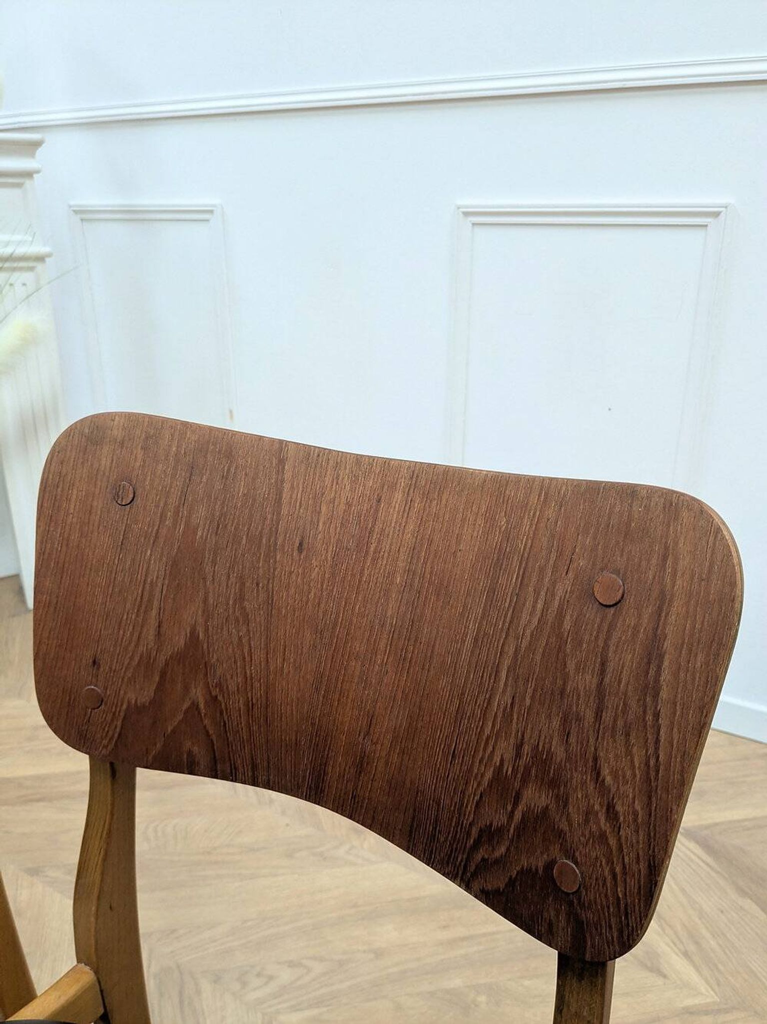4 Scandinavian teak chairs