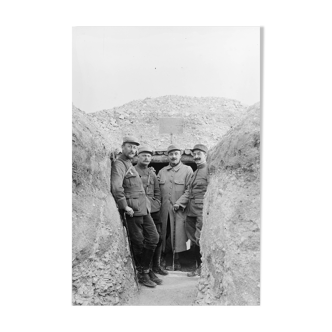 Silver photo baryta paper black and white ilford 310g military 1914 40x60cm