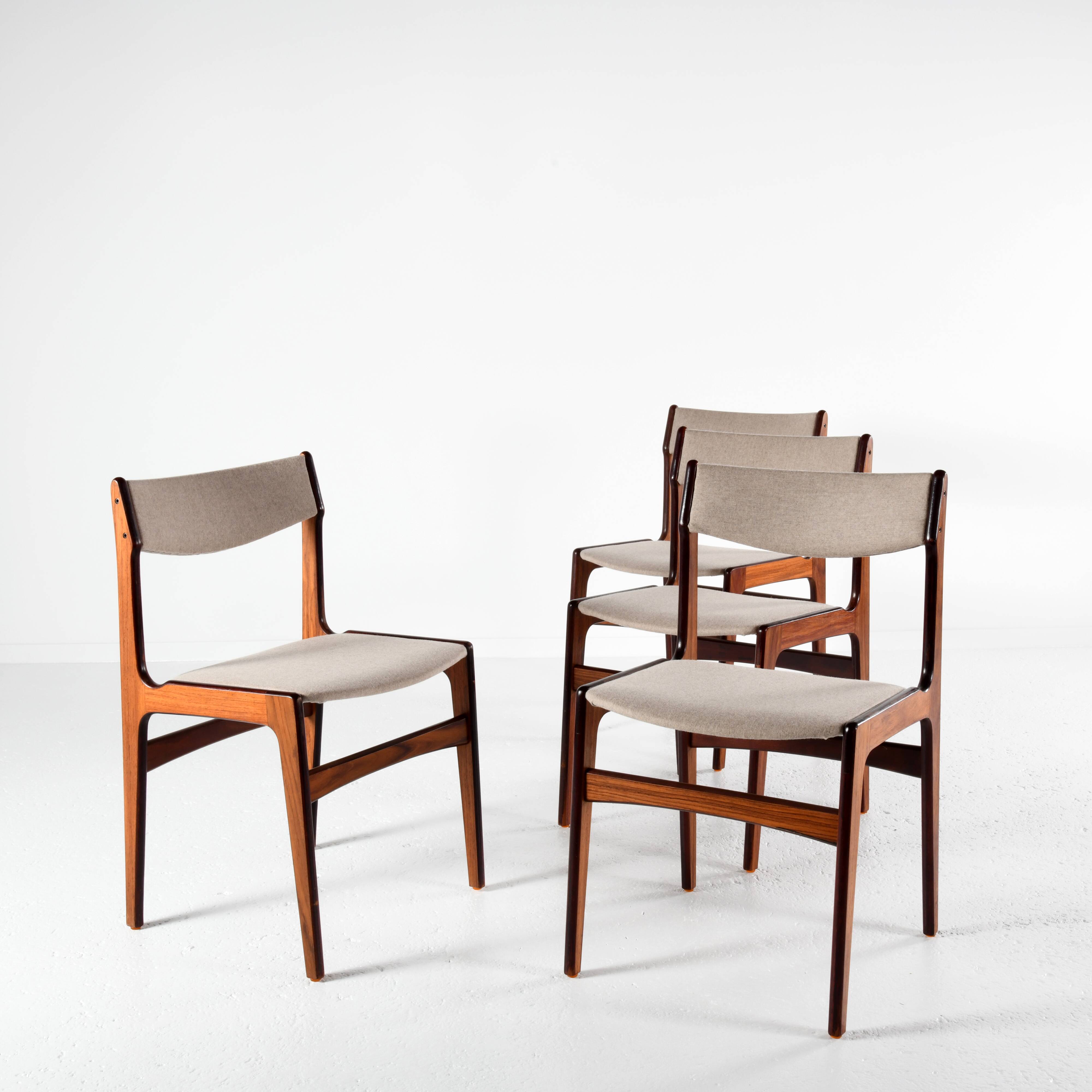 4 Erik Buch chairs