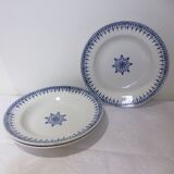 3 vintage soup plates from St Amand, Primax model 211255
