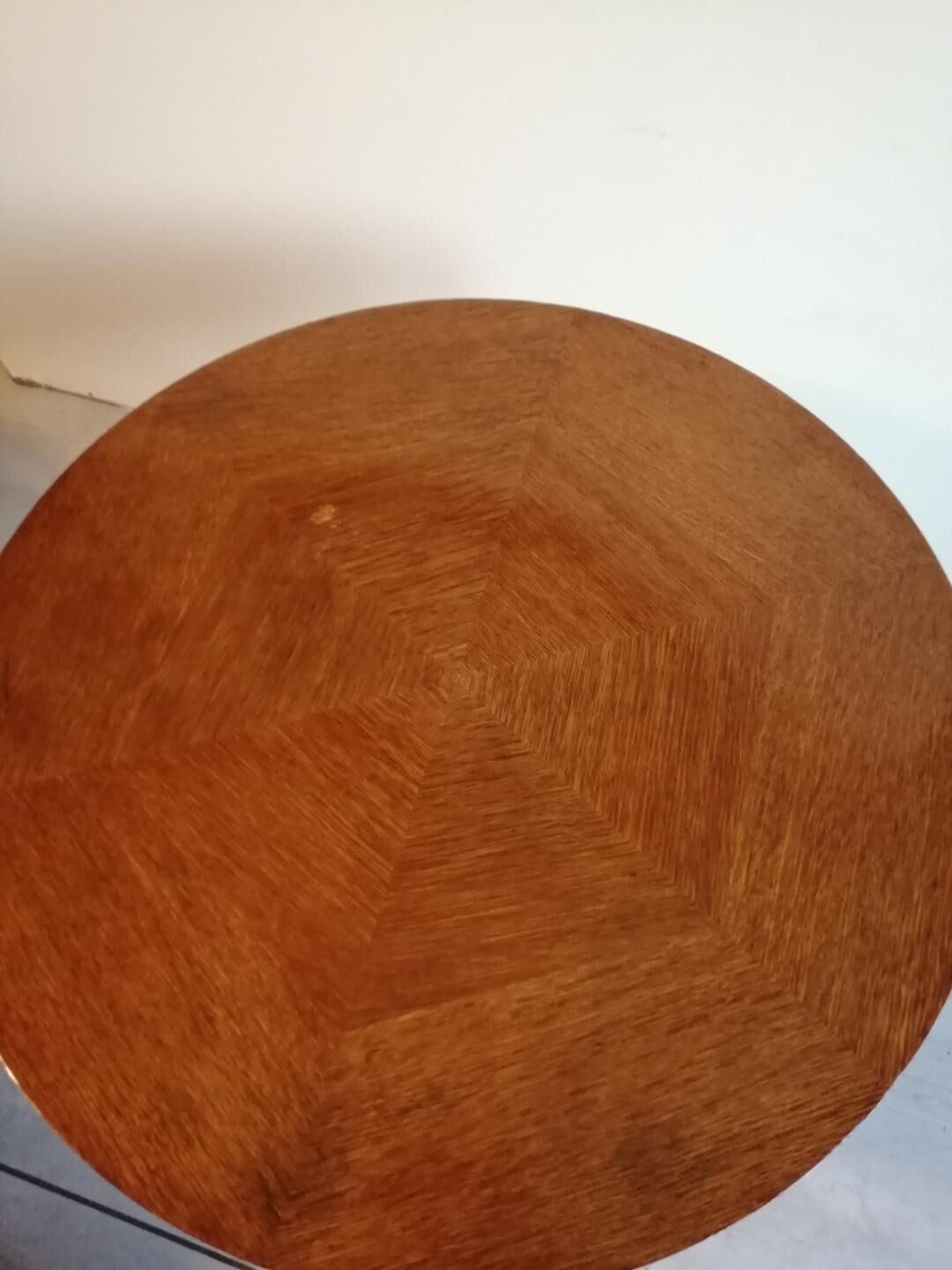 Scandinavian pedestal table 60's