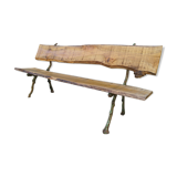 Cast iron and wood garden bench 1900