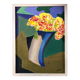 Odile trampont (1942). fleurs,2014.acrylique sur papier