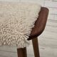 1960s, Danish design by A. Christensen for Slagelse Møbelværk, sheepskin.