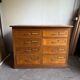 Vintage 8-drawer craft cabinet