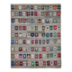 Handwoven Turkish Recycled Boho Rug 272 cm x 340 cm