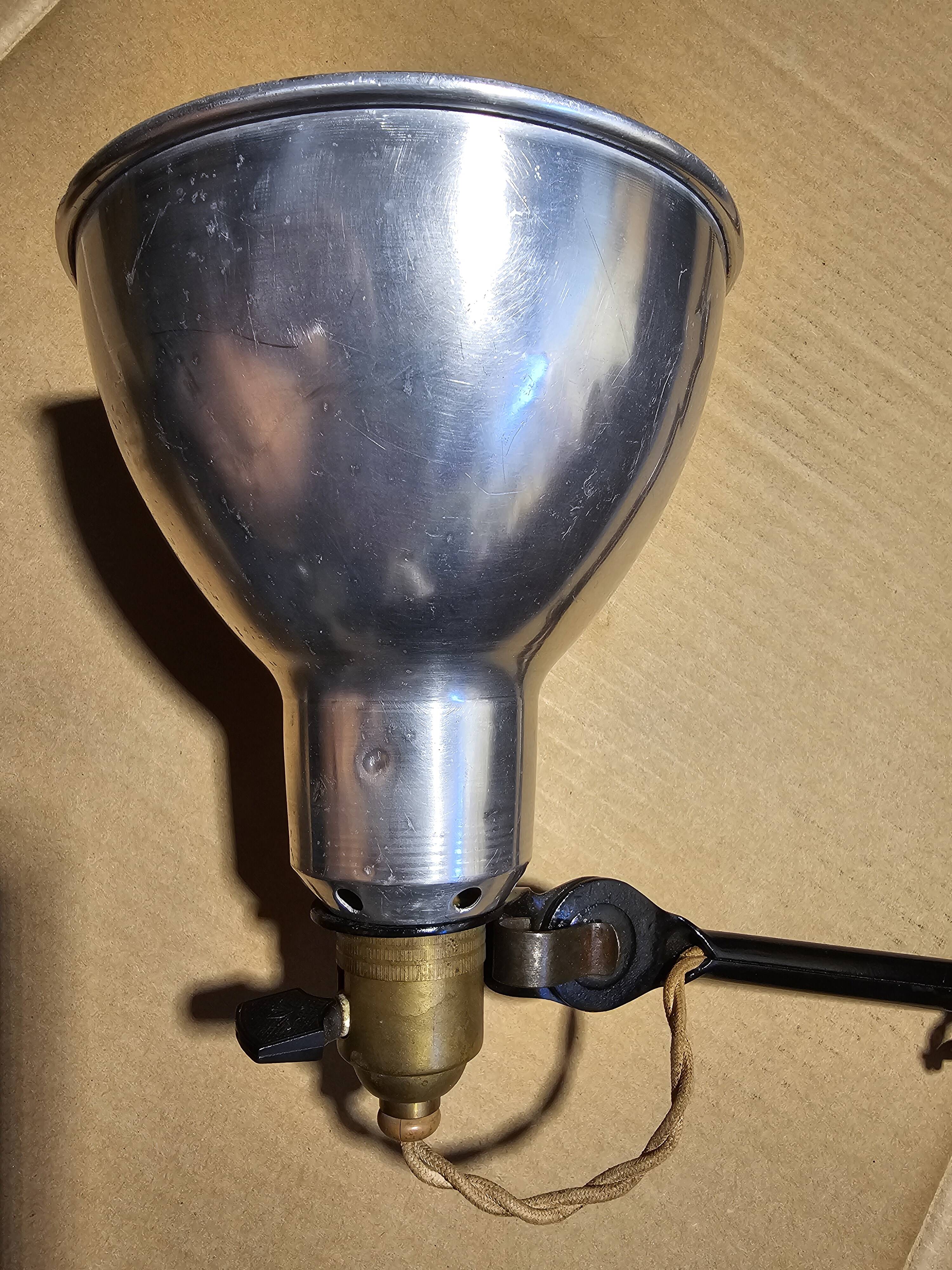 Gras lamp by Le Corbusier, industrial loft decor