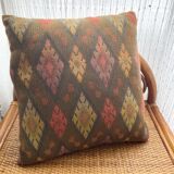 Vintage square cushion