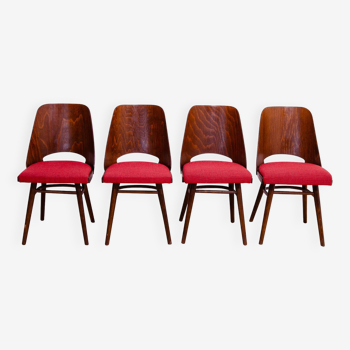 Chaises de salle à manger vintage par Radomír Hofman, années 1960, ensemble de 4