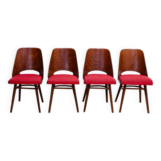 Chaises de salle à manger vintage par Radomír Hofman, années 1960, ensemble de 4