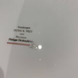 Assiettes « vendange Pierre Frey »