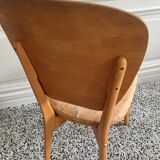 Restored vintage monoblock chair