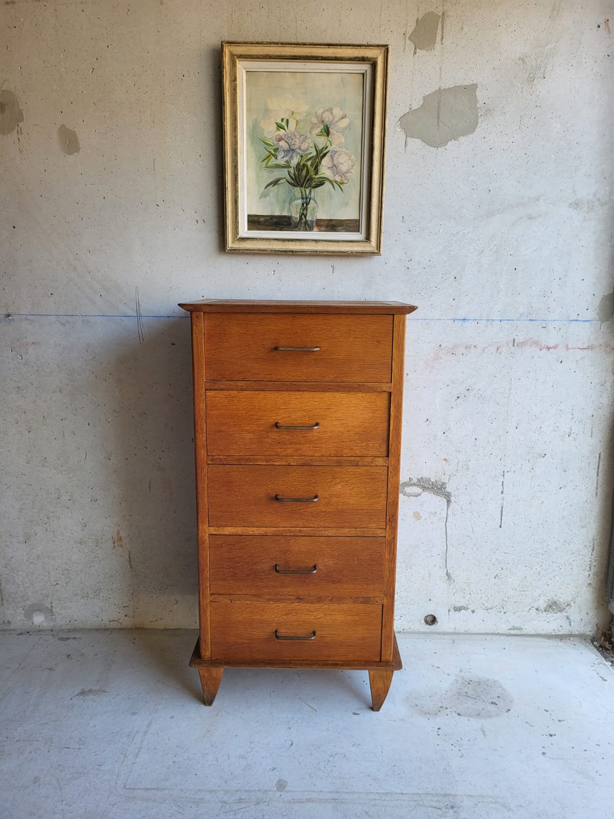 Wooden dresser from the 50s - 60s