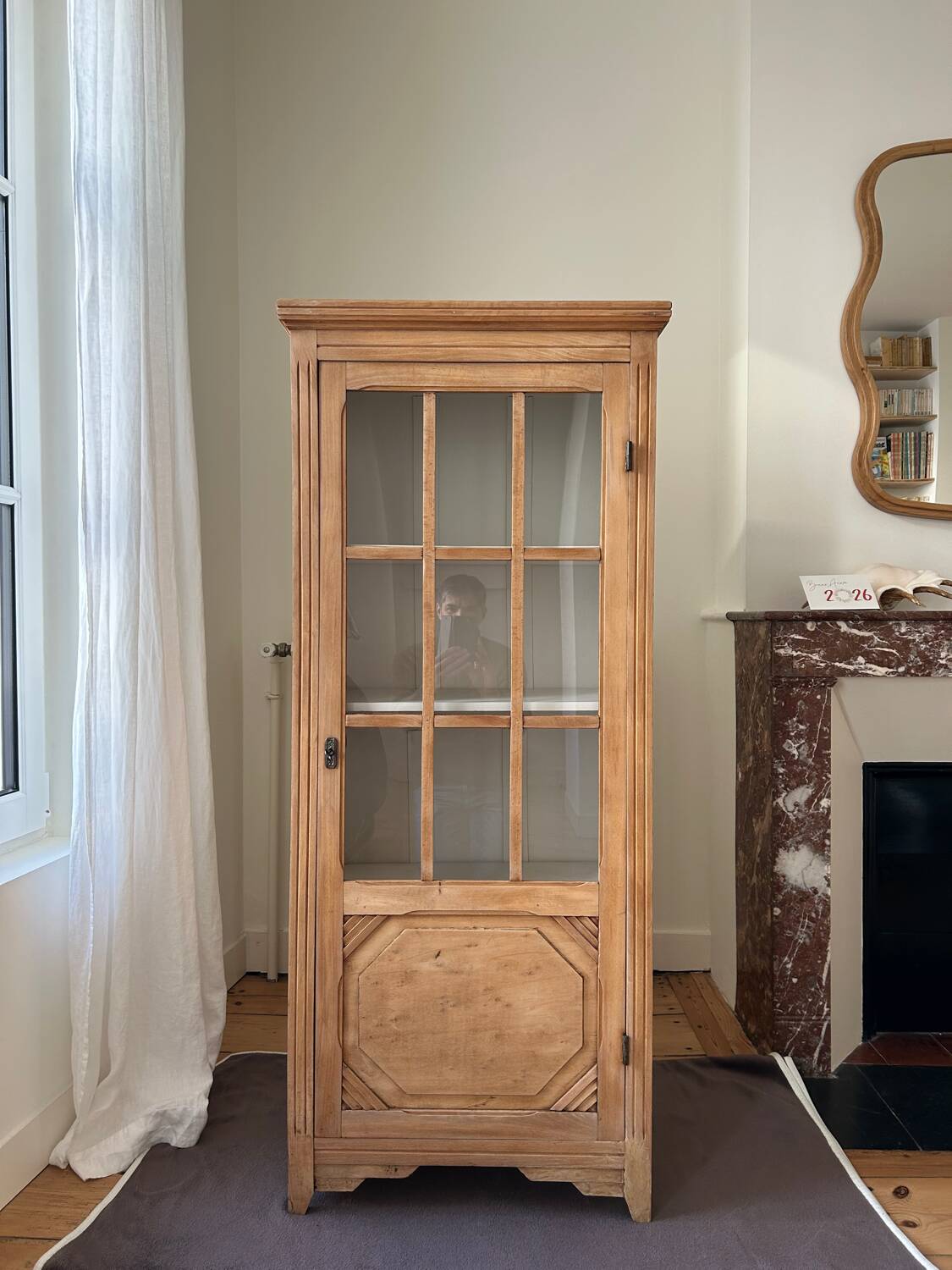 Art Deco Glass Cabinet (renovated)