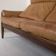 Leather living room set by Durlet