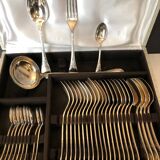 Housewife in silver metal Christofle 35 pieces