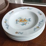 5 hollow plates in Limoges porcelain by Bernardaud - Lhasa Soap