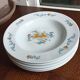 5 hollow plates in Limoges porcelain by Bernardaud - Lhasa Soap