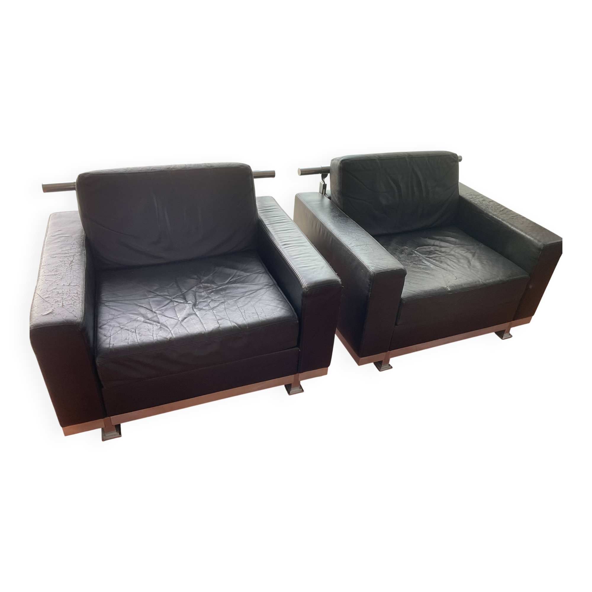 Canapé 2 places et 2 fauteuils de Ricardo Boffil
