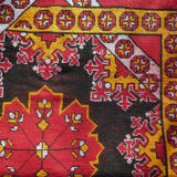 Vintage Moroccan Berber carpet Boujaad by Khenifra XXL 352x174 cm