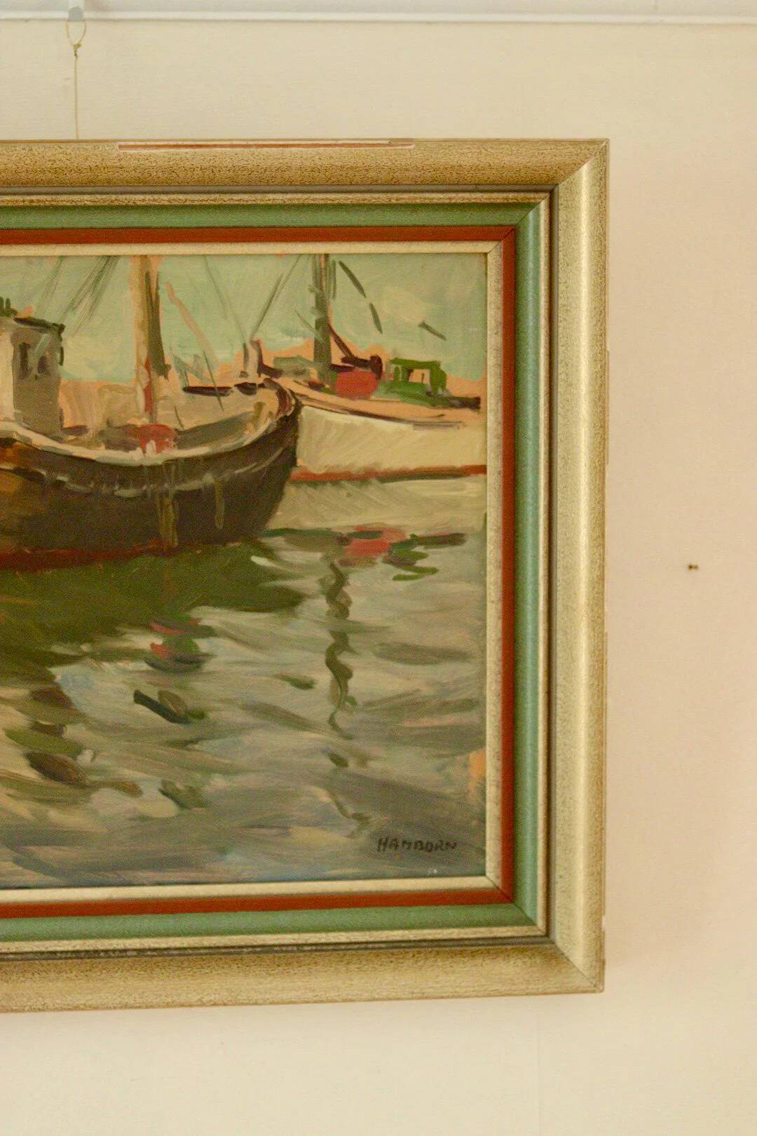 "Boats at Rest" Axel Hamborn