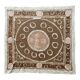 Vintage hand-embroidered tablecloth 153x154 cm