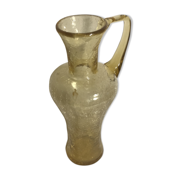 Ancien pichet verre soufflé