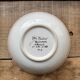 HB-Henriot earthenware bowl, pink floral decoration, France