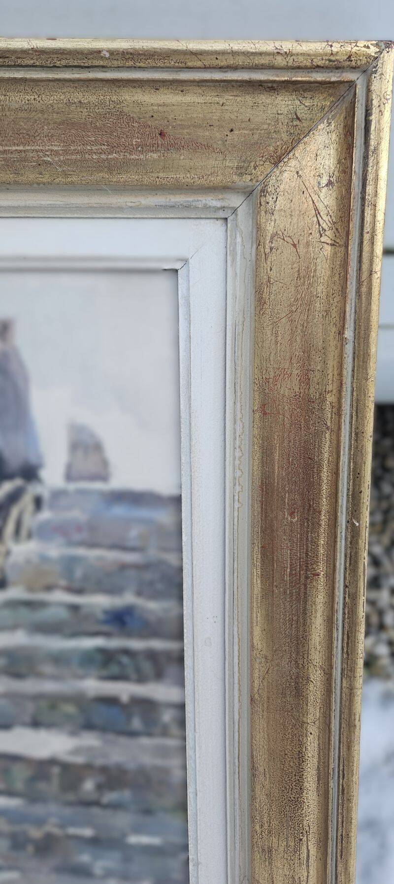 Legrand Aquarelle Marine Béziers 1955