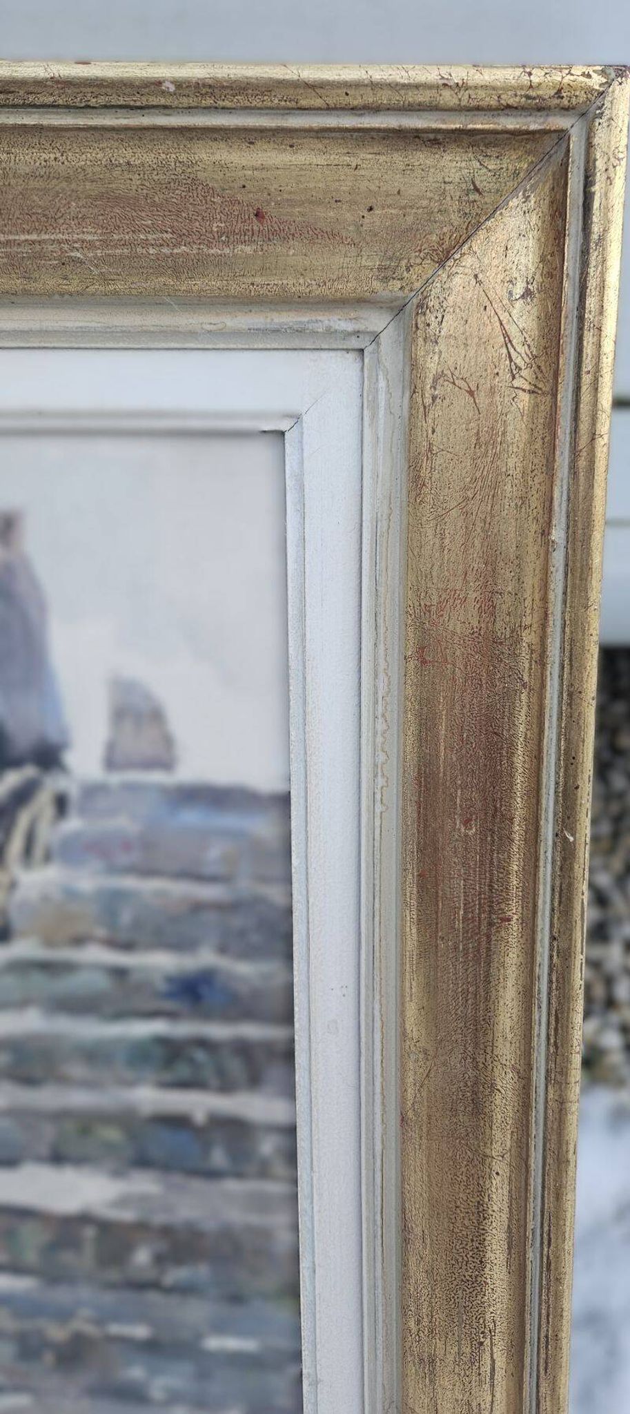 Legrand Aquarelle Marine Béziers 1955