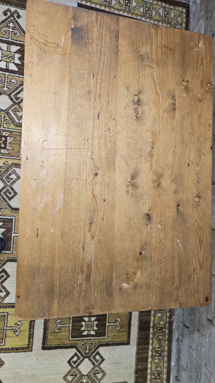 Small vintage farmhouse table