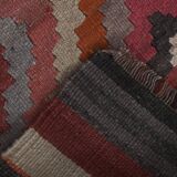 Vintage Turkish Oushak Handwoven Rug 78x365 cm