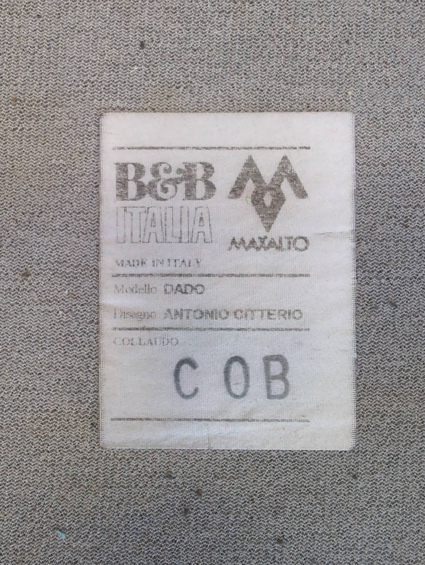B&B Italia Rado Sofa - Antonio Citterio - 240 cm