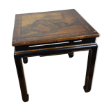 Chinese wooden and lacque coffee table