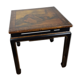 Chinese wooden and lacque coffee table