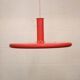 Pink Fog & Morup Optima vintage pendant lamp: Hans Due design, Denmark 1970